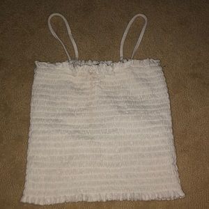 Brandy scrunch tank